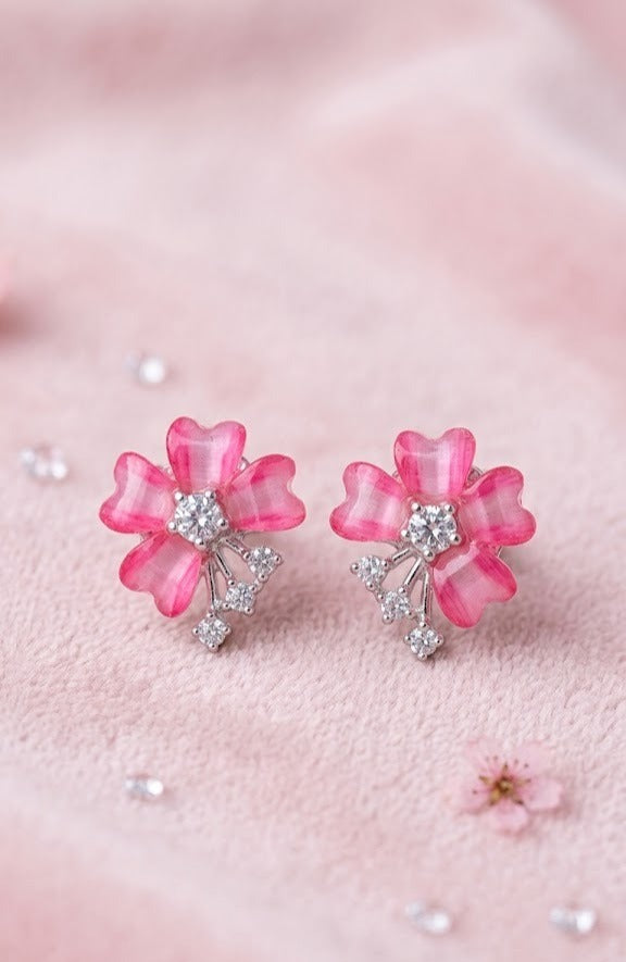 Enchanted Petal Bouquet Studs