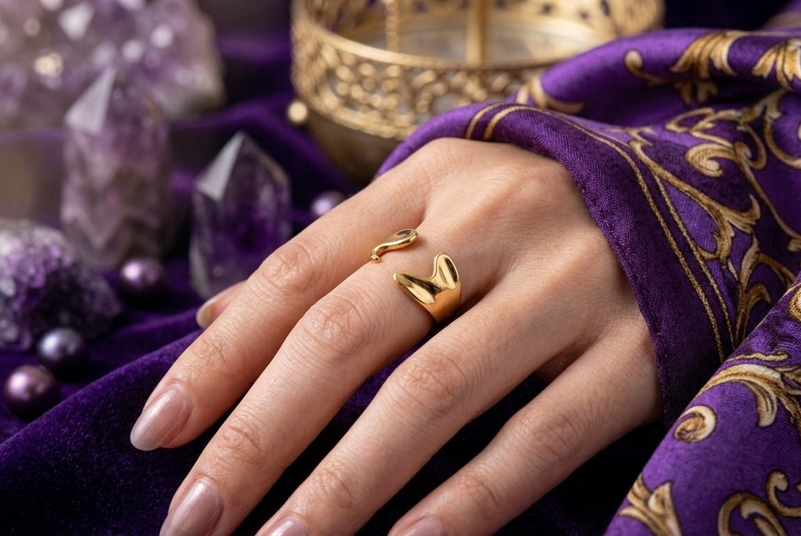 Minimalist Open Stainless Steel Ring