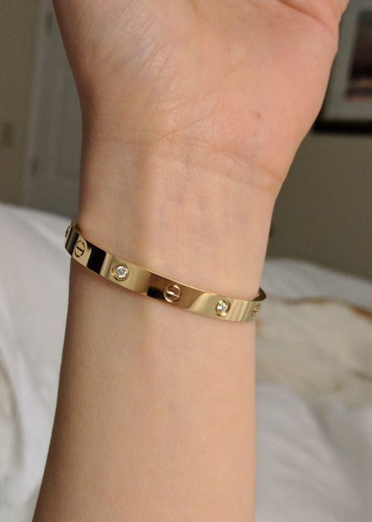 The Iconic Minimalist Bangle ( Stainless steel)