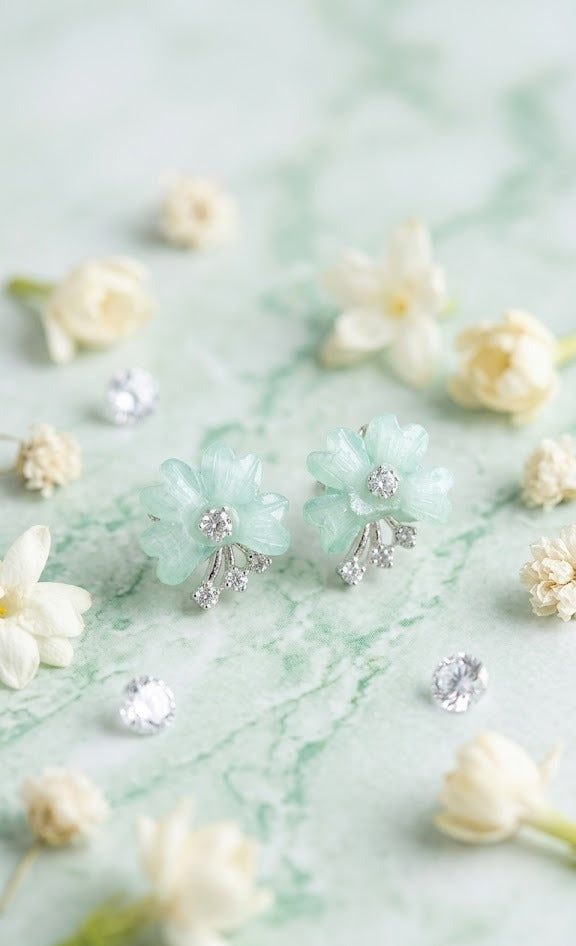 Enchanted Petal Bouquet Studs