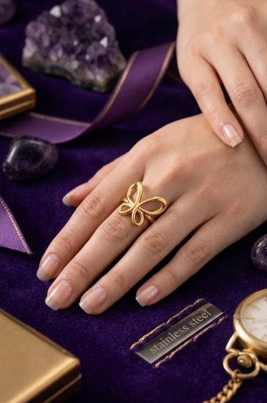 Aura ring (STAINLESS STEEL)